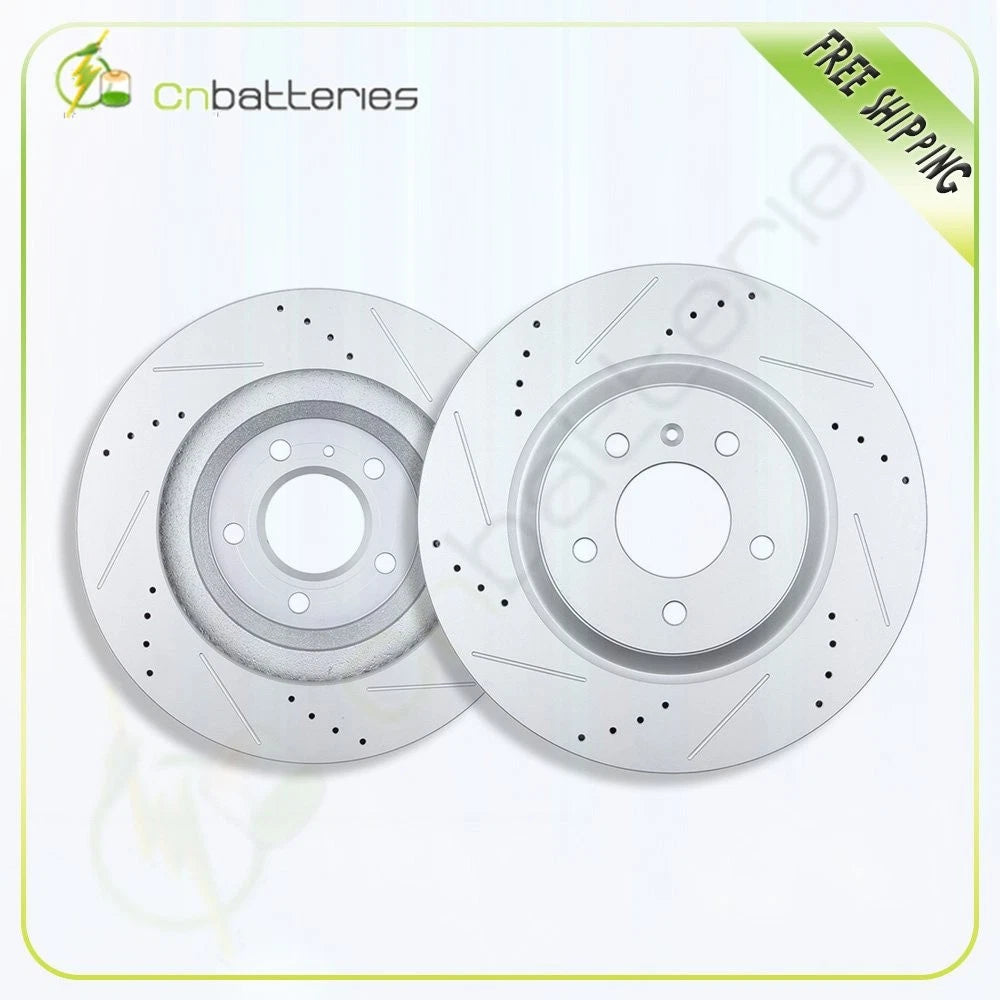 Front Brake Discs Rotors for Chevrolet Impala Limited, Cadillac DTS (2006–2016)