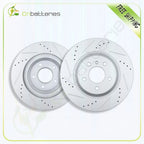 Front Brake Discs Rotors for Chevrolet Impala Limited, Cadillac DTS (2006–2016)