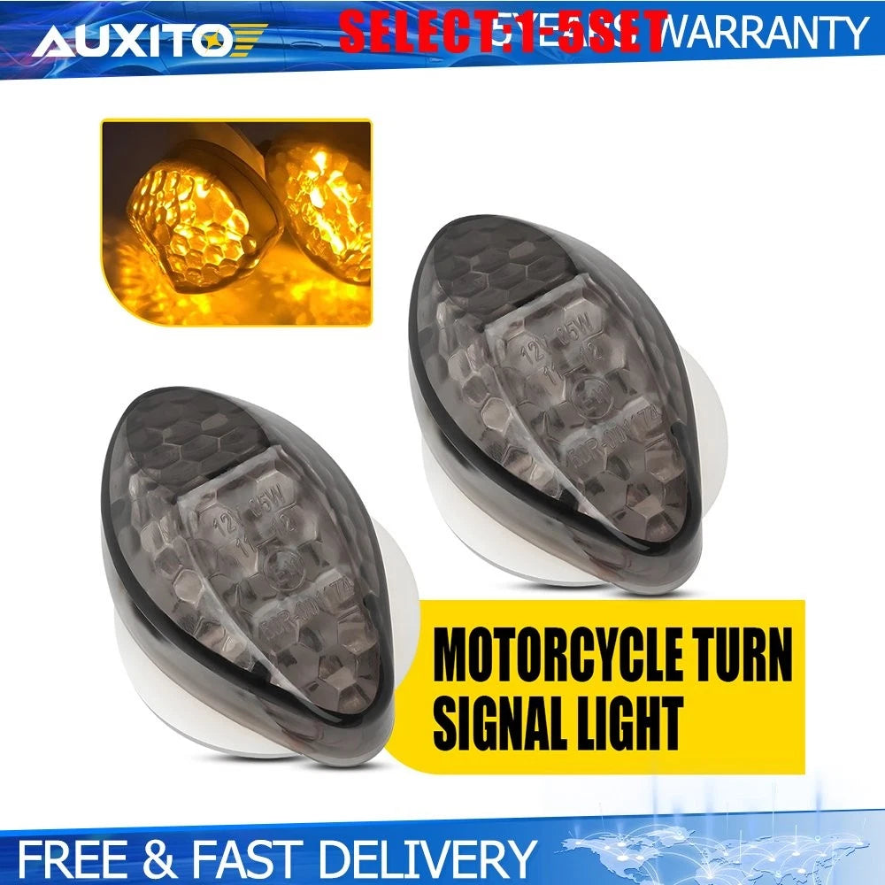 LED Flush Mount Front Turn Signal Blinker for Honda CBR600RR CBR600F4/F4i (2002–2010)