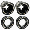 Set of 2 Keizer Racing Dual Beadlock Rims 9" Rear 10" Skinny for Banshee Raptor YFZ450R
