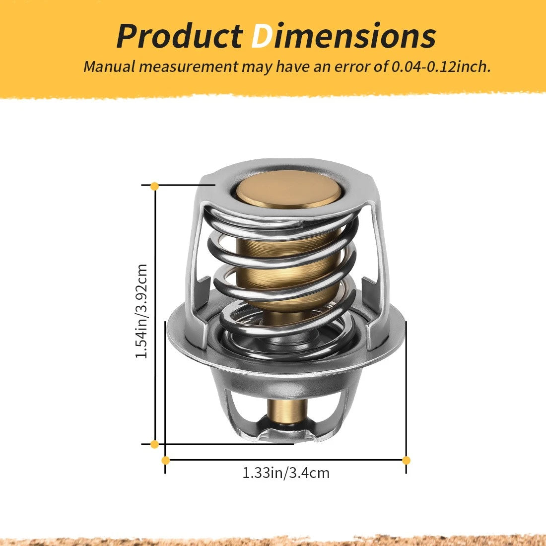 Radiator Thermostat 17670-33401 for Suzuki LT-Z400 DR-Z400S/SM M50 C50