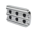 Chrome Large Brake Pedal Pad for Harley Touring Street Road Glide Softail (2014-2023)