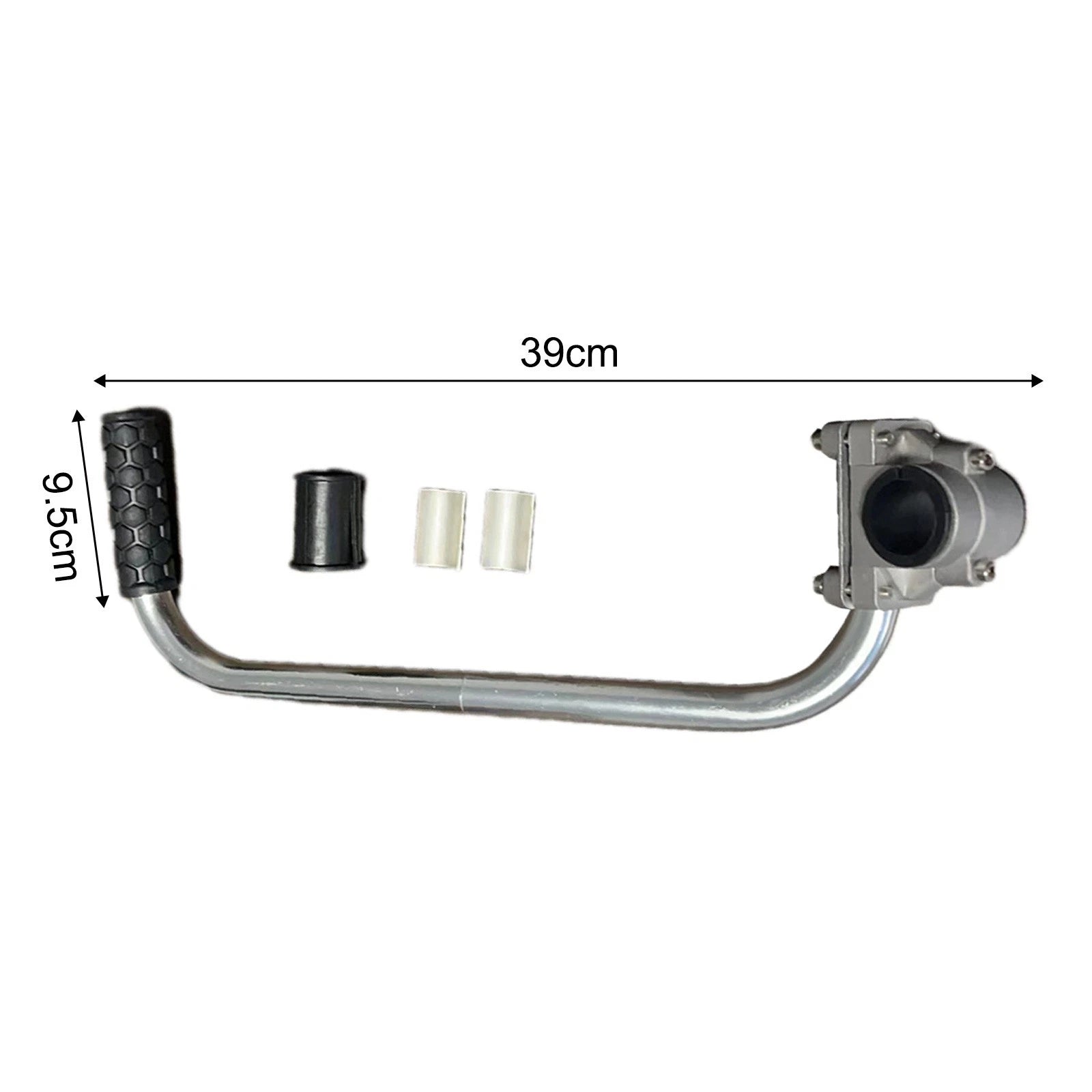 Ergonomic Lawn String Trimmer Handle Extension for Maneuverable Trimming