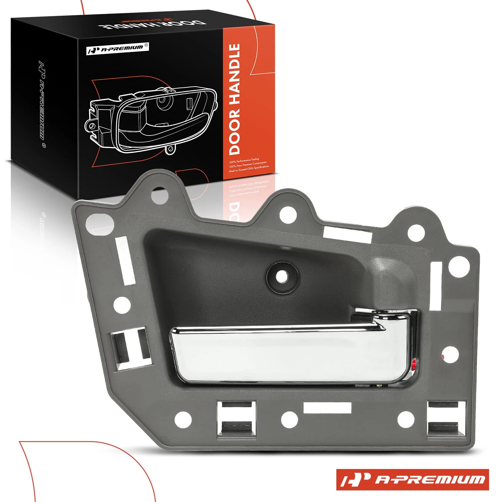 Front Right Plastic Interior Door Handle for Jeep Grand Cherokee (2008–2010)