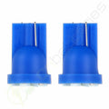 100x Blue T10 W5W 158 168 192 194 906 6SMD LED Dash Light