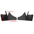 Air Deflector Spoiler Winglets for Aprilia RS457 (2024) Simulated Carbon