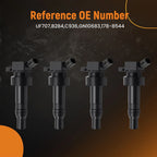 4X High Output Ignition Coil Pack Set for Hyundai Veloster Kia Forte 1.6L (2013–2015) B284 178-8544