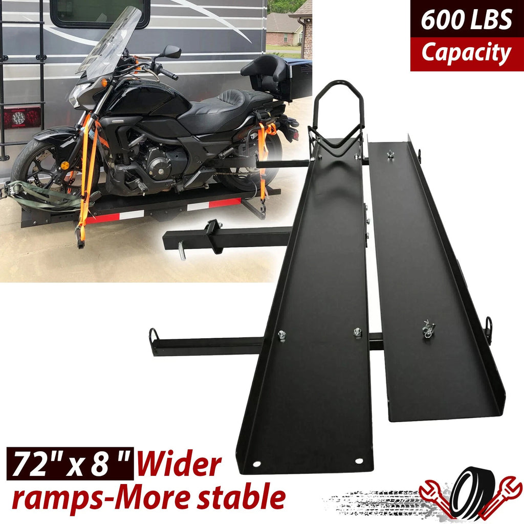 Heavy Duty Motorcycle Carrier for Dirt Bike (600 lbs Capacity)