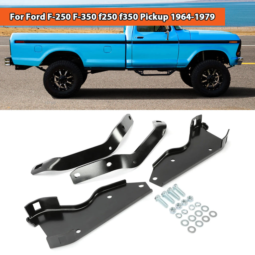 Rear Bumper Brackets for Ford F-250 F-350 (1964–1979)