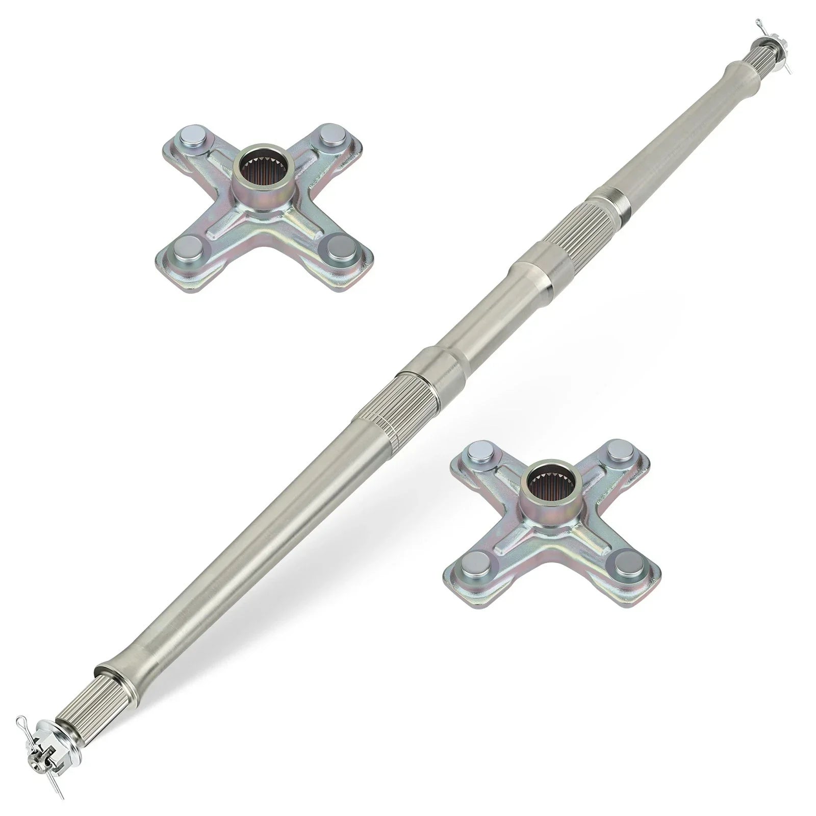 Rear Axle Shaft w/ Wheel Hub & Nut Pin for Yamaha YFZ450 (2004–2005)