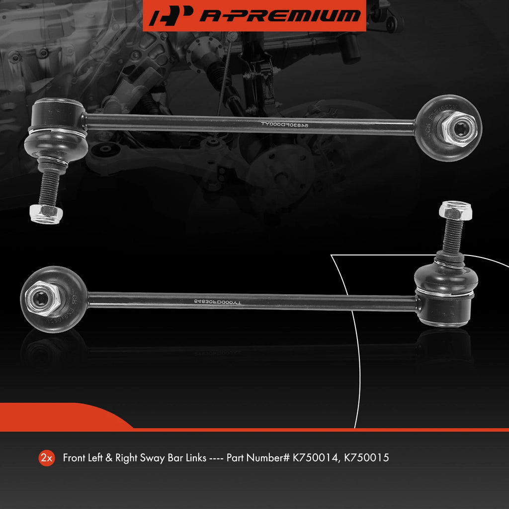 2X Front Side Stabilizer Bar Link for Kia Rio (2003-2005)