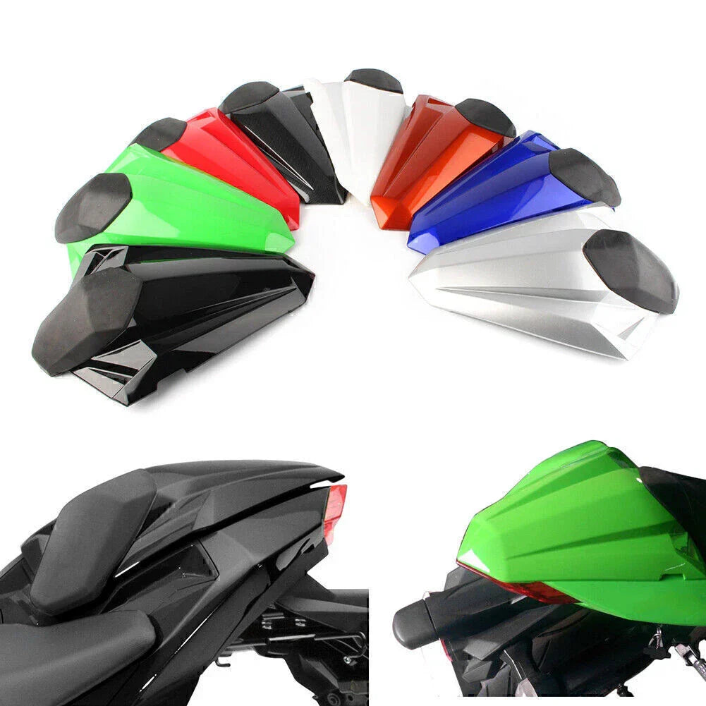 Rear Pillion Seat Cover for Kawasaki Ninja EX300R (2013-2017) - ABS Orange