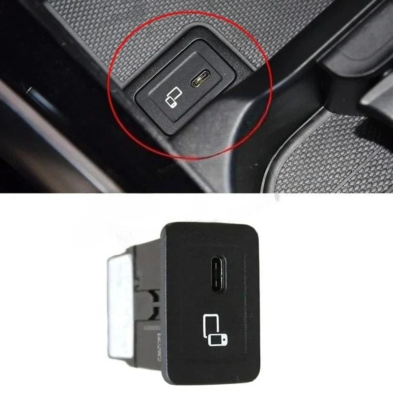 Multimedia USB Port CarPlay for Mercedes-Benz A GLA B GLB (2013–2025)