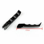 Front & Rear Footrest Foot Pegs for Suzuki GSXR 1300 Hayabusa (2008–2015) Black T9