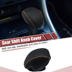 Gear Shift Knob Cover Protector for Toyota RAV4 (2019–2023) Black/Orange