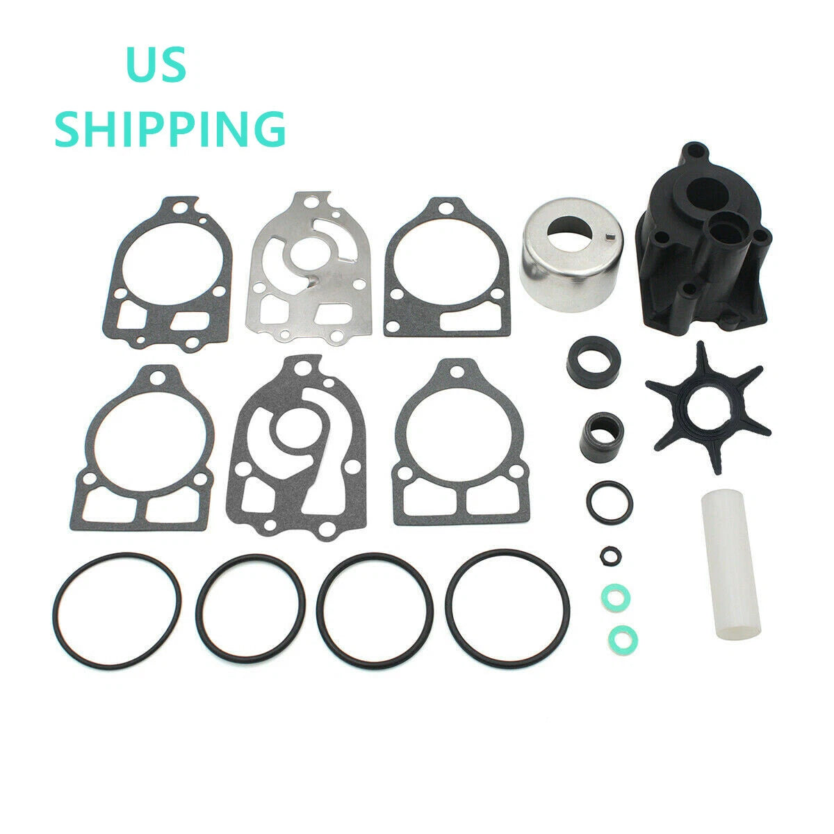 Water Pump Impeller Kit for Mercury Mercruiser Alpha One (46-96148A8, 46-96148Q8)