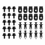 Set of 10 Body Clips for Truck 