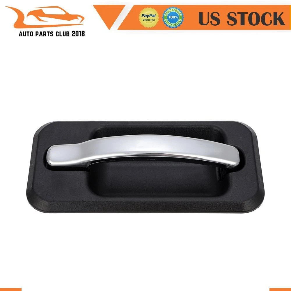 Rear Passenger Outside Door Handle for Hummer H2 (2003–2009) Chrome/Black
