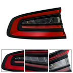 LED Tail Light Housing for Dodge Charger (2015–2022) Black Driver Side