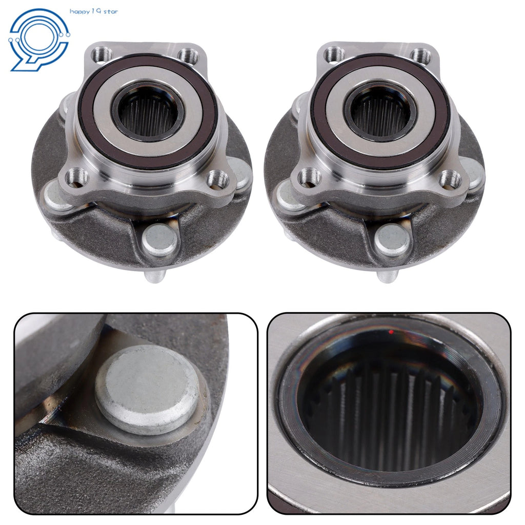 Front Wheel Bearing Hub 5 Lugs Pair for Subaru Forester Impreza (2014–2018)