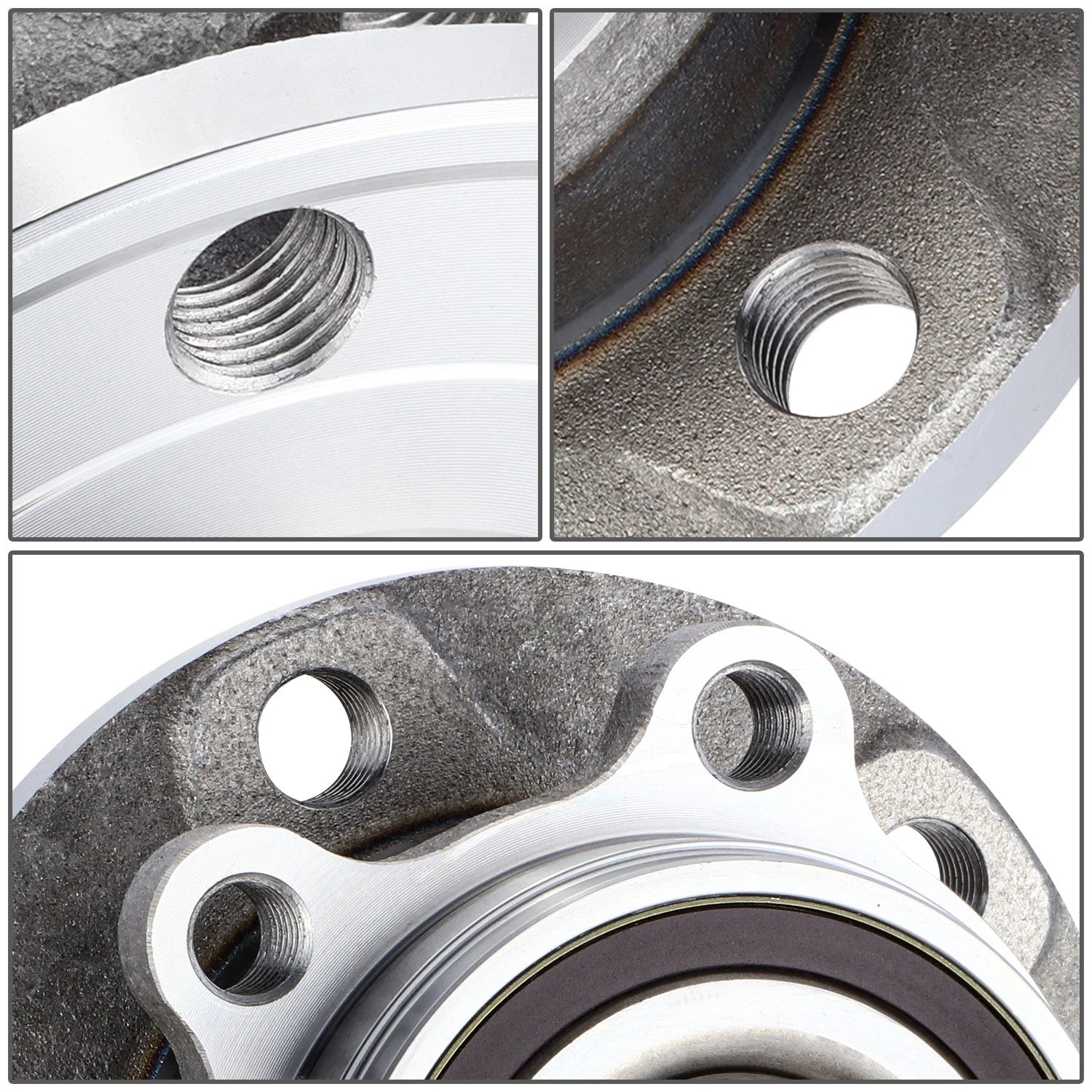 Wheel Bearing and Hub Set for Audi A3 Q3 VW Jetta Golf GTI (2004–2018)