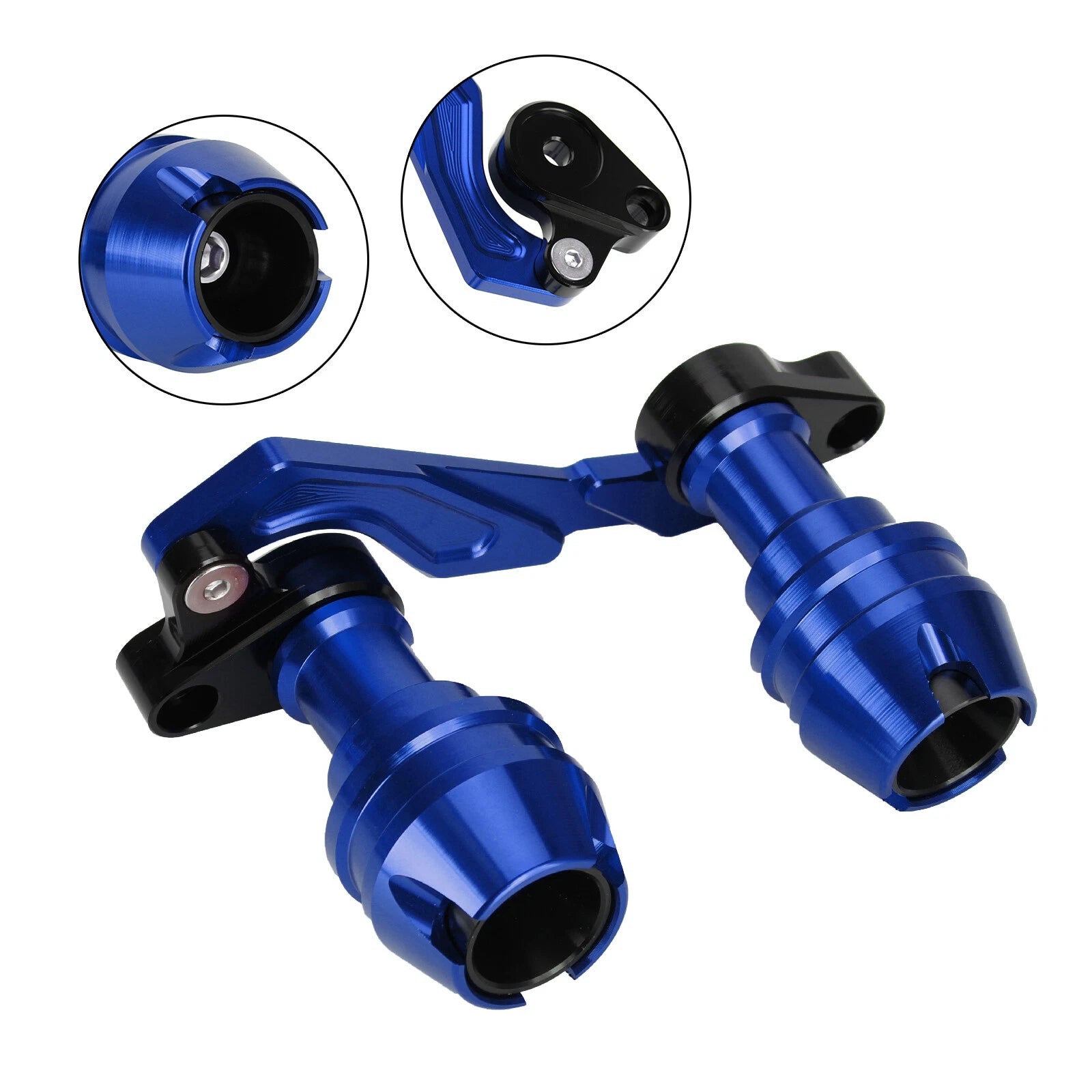 CNC Anti-Crash Frame Sliders for Yamaha NVX Aerox NMAX (2015–2019)