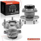 2X Rear Wheel Hub & Bearing Assembly for Chevrolet City Express (2015–2018)