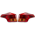 Set of 2 TYC Outer Tail Light Lamp Assemblies for Mazda 6 Sedan (2014–2017)