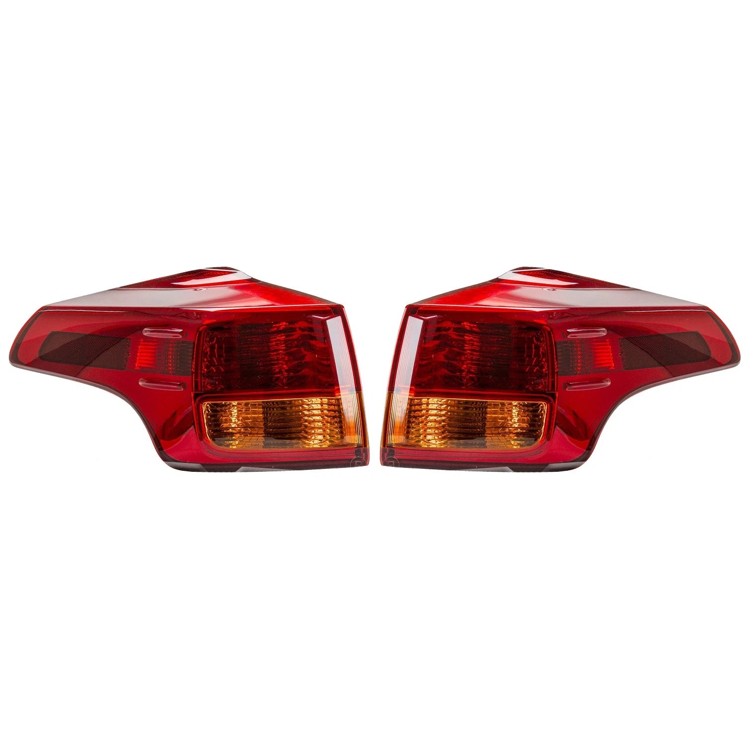 Set of 2 TYC Outer Tail Light Lamp Assemblies for Mazda 6 Sedan (2014–2017)