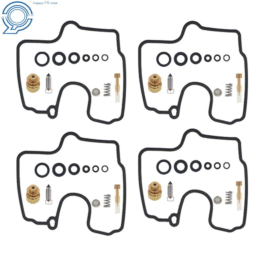Set of 4 Carburetor Repair Kits for Yamaha YZF R1 (1998–2001)