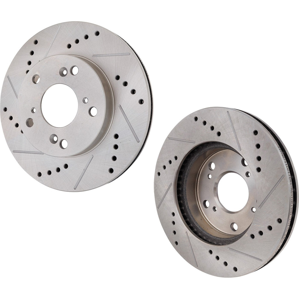 Rear Brake Disc Rotors for Ford Focus (2012–2018)