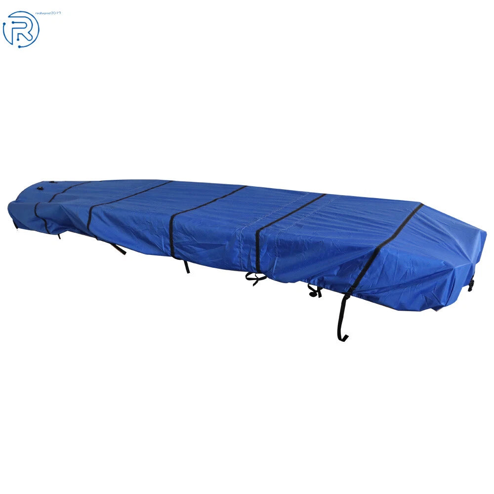 Waterproof Trailerable Boat Cover for Jon Boat (16FT)