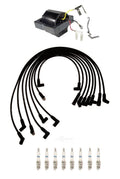 Ignition Wires & Spark Plugs Kit for Chevrolet C20 Suburban K20 K2500 (1973–1991)