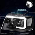 3D LED Bar Projector Headlight for Ford F-150/Mark LT (2004–2008)