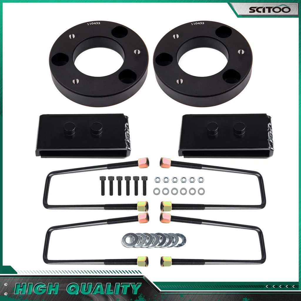 Set of 4 Leveling Lift Kit for Ford F-150 (2004–2022) 1.5" Front 1" Rear