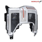 LED Headlight for Ford F250 SuperDuty Pickup (2020–2022) Chrome Trim Right