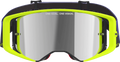 Supertech Goggles for AlpineStars (Purple/Yellow, Silver Mirror Lens)