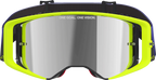 Supertech Goggles for AlpineStars (Purple/Yellow, Silver Mirror Lens)
