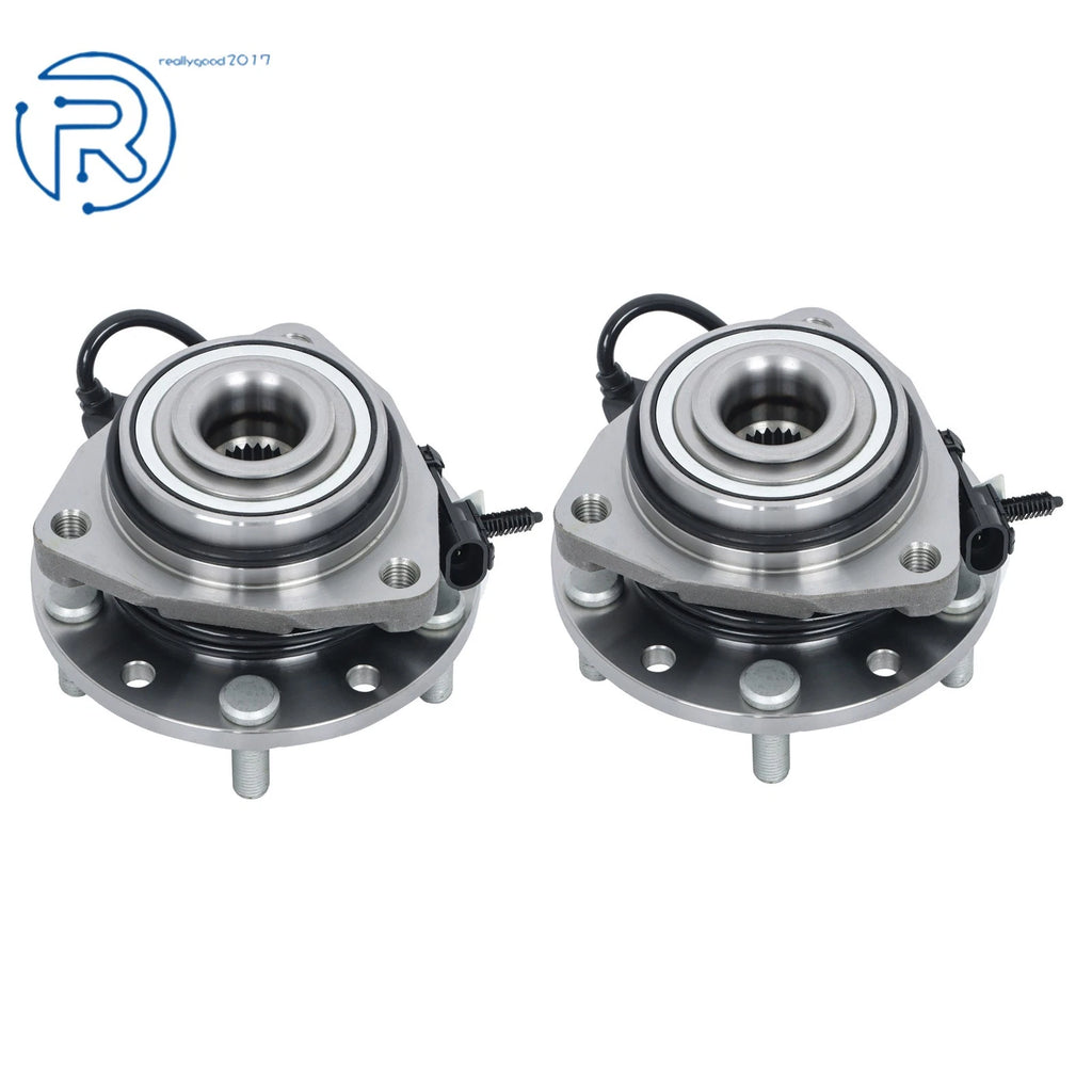 2X Front Wheel Bearing Hub Assembly for Chevy Blazer, S10 (1997–2005)