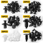 Set of 100 Retainer Clips for Body Bumper Trim Molding