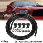 Set of 4 Front Windshield Washer Nozzles for Ford F-250 F-350 F-450 F-550 (2008–2016) 7C3Z17603A