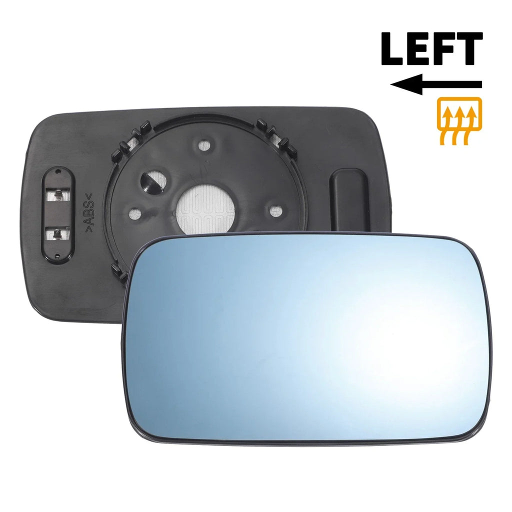 BMW Left Side Blue Glass Mirror with Back Heated for 3 Series E30 E36