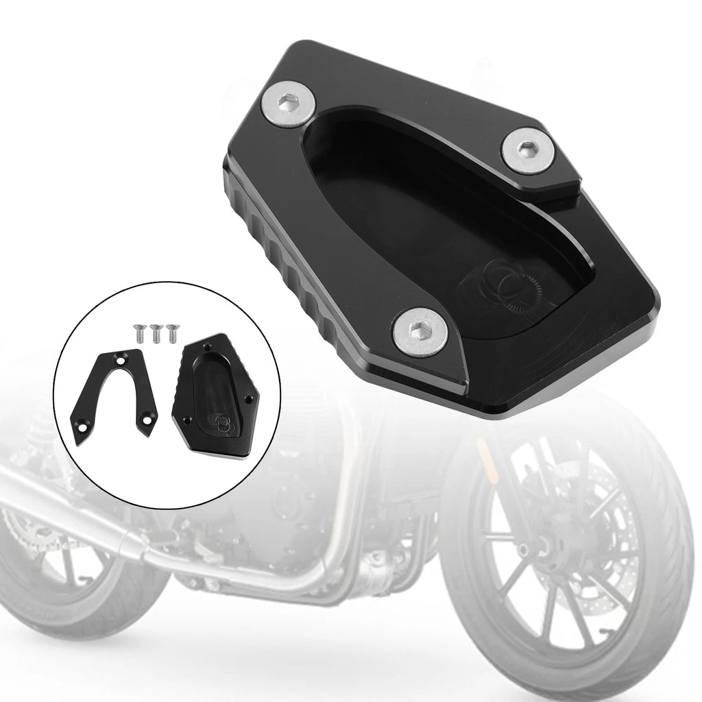 Kickstand Enlarged Plate Pad for Triumph Speed Twin 900 (2022–2023) & Street Cup 900 (2017–2018)