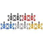 Flat Pedals for PROMEND MTB Road Bike (Ultralight Aluminum, 3 Bearings)