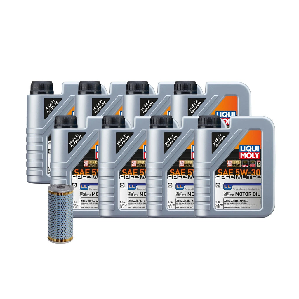 Liqui Moly Special Tec LL 5W-30 Oil Change Kit for Mercedes M119 (1990–1996)