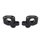 25mm Offset Handlebar Clamp Mount for Honda, Suzuki, Yamaha, Kawasaki