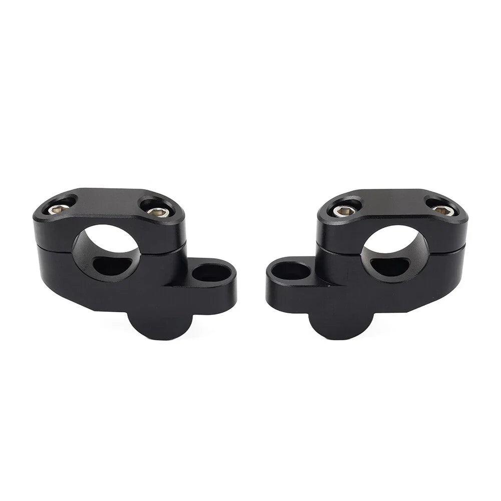 25mm Offset Handlebar Clamp Mount for Honda, Suzuki, Yamaha, Kawasaki