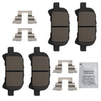 Rear Brake Pads Kit for Toyota Avalon/Solara/Camry (2000–2008) D828