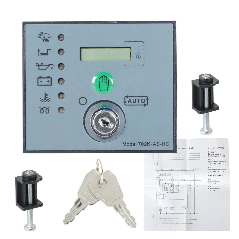 2X Auto Start Generator Controller for DSE702K-AS