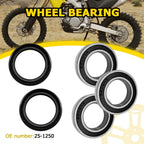 Rear Wheel Bearing Kit with Seals for Suzuki RMZ450 (2005–2018)